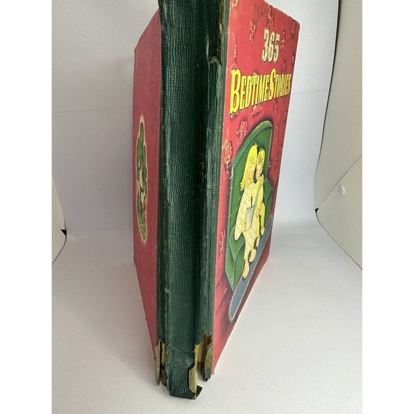 365 Bedtime Stories Children's Book 1944 First Printing Whitman - Picture 3 of 9